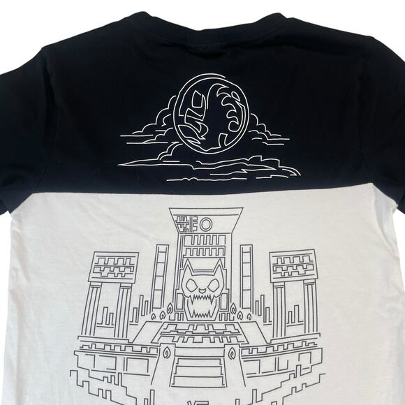 Monstercat T-Shirt Men’s Size Small Black White EDM Music Electronic Dance - Picture 8 of 12